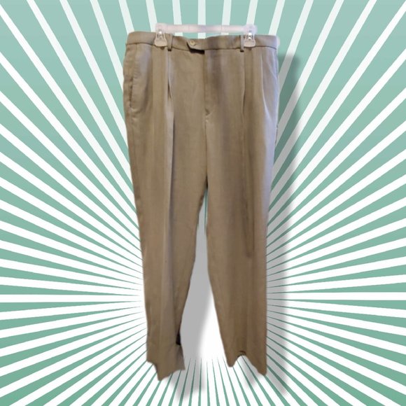 Stafford greige trousers, size 36x30 - Picture 2 of 9